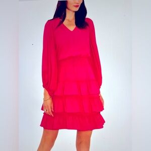 New never worn with tag Vince Camuto hot pink watermelon color dress